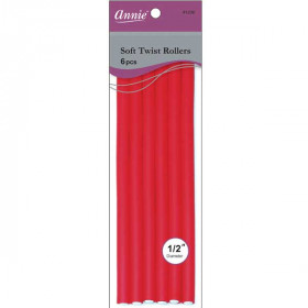 Annie Soft Twist Rollers 1/2" #1206    Annie Soft Twist Rollers 1/2" #1206